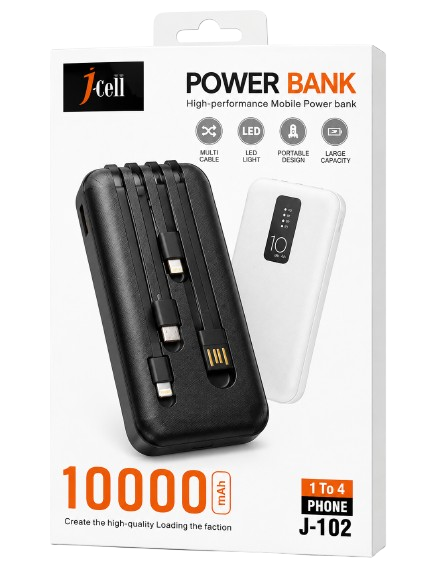 JCell 10000mAh Power Bank J102